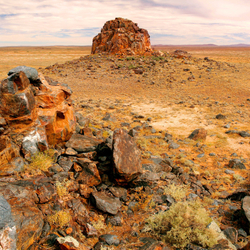 Dome Rock at Boolcoomatta Reserve.