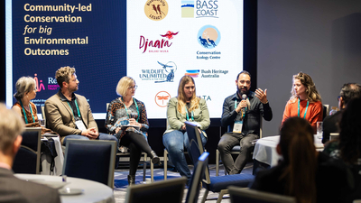 An open discussion at the 2024 Australian Land Conservation Alliance Conference.