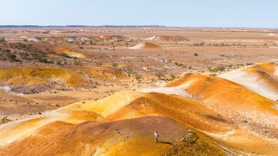 'The Painted Desert' on Evelyn Downs is located on Yankunytjatjara and Antarkirinja Matu-Yankunytjatjara Country, SA. Photo: Annette Ruzicka