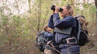 Ecological monitoring at Burrin Burrin Reserve.