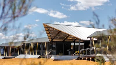 Michael Tichbon Field Station at Red Moort Reserve.