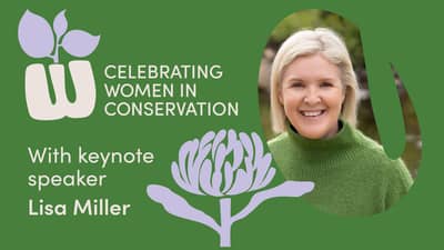 Celebrating Women in Conservation Breakfast graphic
