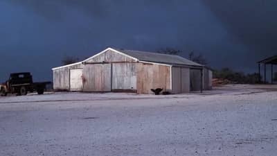 Hamelin the morning after Cyclone Seroja. Photo Michelle Judd.