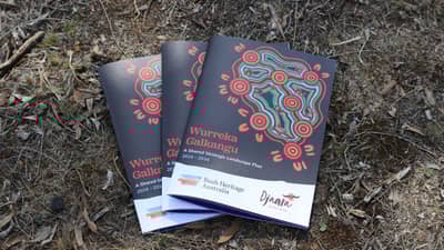 Three copies of the printed document: Wurreka Galkangu Plan.