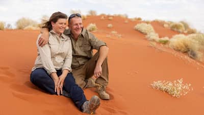 Reserve Managers Corinna Clark and Ingo Schomacker.
