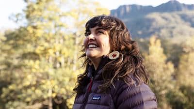 Tiahni at Oura Oura Reserve, palawa Country, Tasmania.