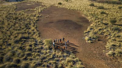 Night Parrot workshop at Pullen Pullen Reserve.