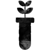 Seedling in test tube icon