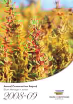 Cover of Annual Impact Report 2008-09.