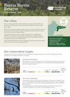 Cover of Reserve Ecological Scorecard Report.