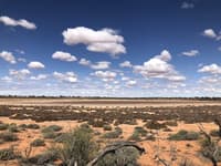 The wide open landscape at Bon Bon.