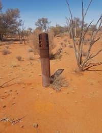 A lost rocket found on Bon Bon Station.