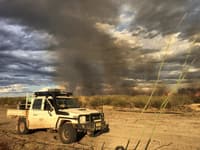 The new Earth Alliance funded vehicle is well suited to fighting fires.