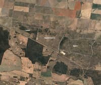 Map showing the location of Lawan Reserve and Ngarri.