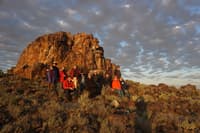 Supporter trip to Dome Rock Boolcoomatta Reserve SA.