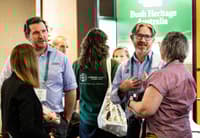 Networking at the Australian Land Conservation Alliance Conference 2024.