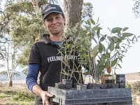 Upper Murray Demonstration Reach coordinator facilitator Antia Brademann. Photo Annette Ruzicka.