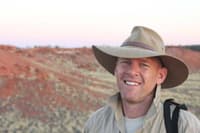 Nick Leseberg, whose Night Parrot research is funded by Bush Heritage.