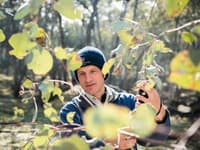 Ecologist Matt Appleby at Tarcutta Hills Reserve. Photo Annette Ruzicka.