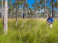 Yourka Reserve Manager Paul Hales. Photo Martin Willis.