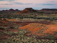 Vast spaces, few roads and endless mounds of spinifex make it hard to find cats on arid reserves like Pullen Pullen and Ethabuka. Photo by Lachlan Gardiner.