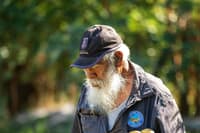 Karajarri Elder, Mr J ‘Tarrika’ Watson at Kurriji.