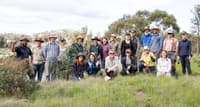 Staff and volunteers at Scottsdale Reserve.