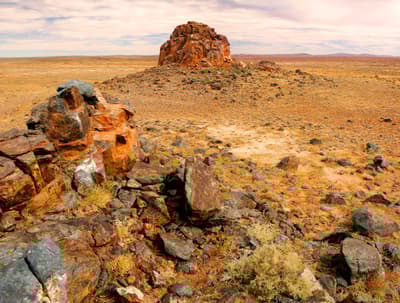 Dome Rock at Boolcoomatta Reserve.