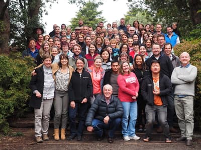 Bush Heritage staff come together in 2017.