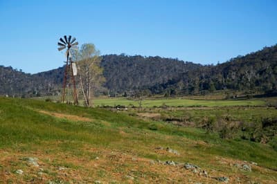 Kingston Farm in the northern Midlands of Tasmania.