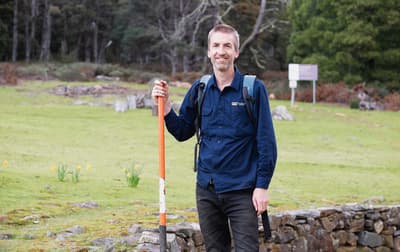 Healthy Landscape Manager, Tasmania, Michael Bretz.