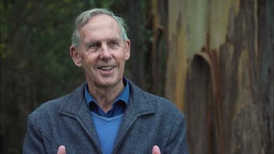 Close up of Bob Brown.