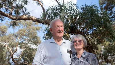 Tony and Caroline Bellair.
