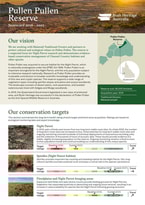 Cover of ecological scorecard for Pullen Pullen Reserve.