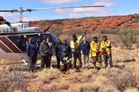 The team on the Katjarra burning trip.