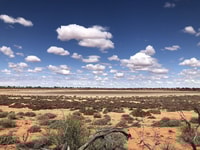 The wide open landscape at Bon Bon.