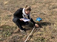 Catherine Ross measures progress.