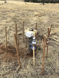 Soil monitoring station.