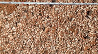 Close-up of gibber pebbles