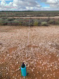 Gibber bands at Boolcoomatta Reserve