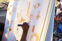Hand-drawn artwork