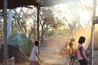 At Waanyi Garawa’s annual Culture Camp Aunty Nancy passes, on language and with it, the knowledge to care for Country.
