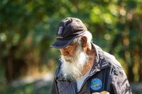 Karajarri Elder, Mr J ‘Tarrika’ Watson at Kurriji. By Benjamin Broadwith