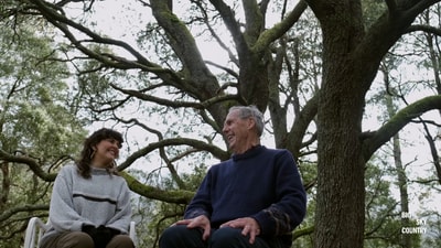 Tiahni Adamson and Bob Brown.