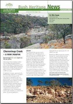 Autumn 2002 newsletter