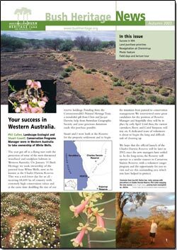 Autumn 2003 newsletter