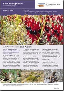 Autumn 2008 newsletter